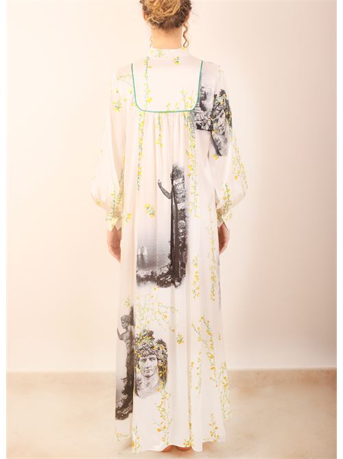 long silk dress Laboratorio Capri | GOMERAGINESTRA